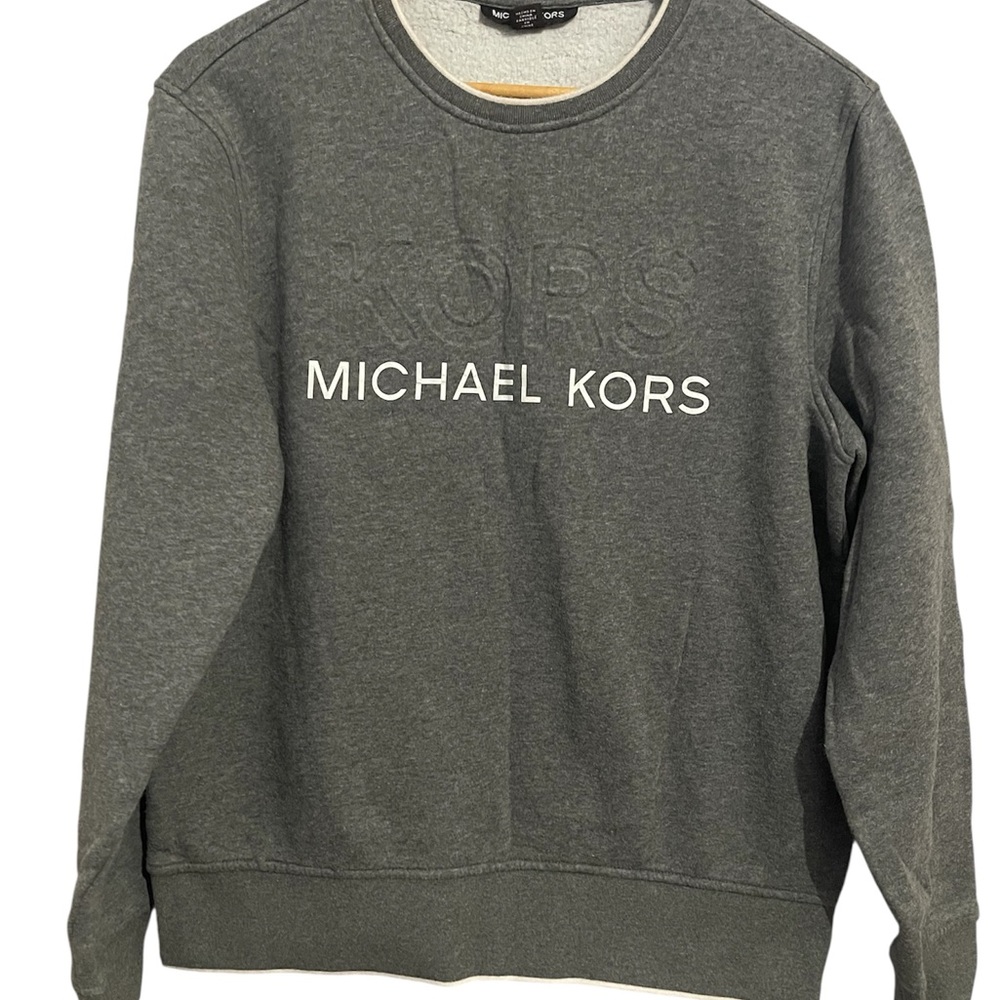 Michael Kors Charcoal Crewneck Sweater